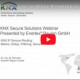 KNX IP Secure Solutions Webinar Presented by Enertex